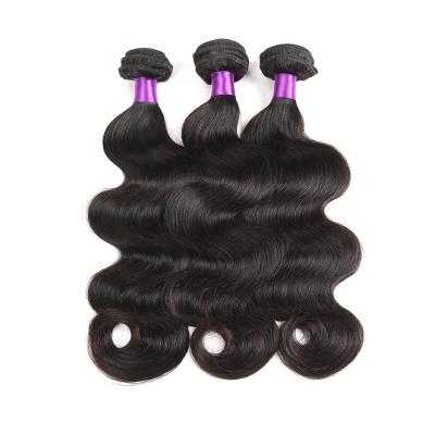 China Wholesale Body Wave Virgin Peruvian Hair Weave Grade 10A Hair Bundle With Closure Peruvian Virgin Hair Weave Bundle With Headband for sale