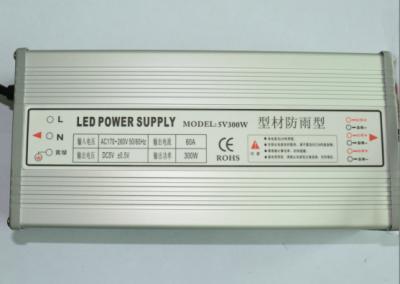 China Over Load Protection 5V LED Driver 60A 300W IP54 Rainproof for Outdoor Use for sale