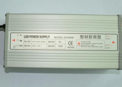 China Compact Rainproof 5v LED Power Supply , 350W 70A Constant Voltage LED Driver for sale