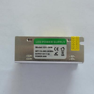 China IP20 Over-voltage Protection LED Switching Power Supply 36w 12V and 24V DC Output for sale