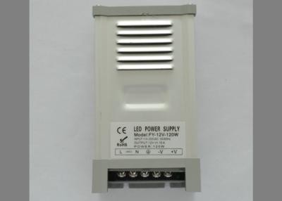 China Rainproof LED Light Power Supply 120W 12W Aluminum Low Output Ripple Moises for sale