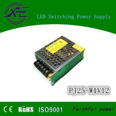 China 25W 2A led strip power supply 12V , Switching electronic power led driver for sale