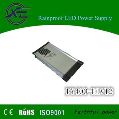 China 400W 12v single output rainproof IP65 ac/dc LED power supply 2 warranty for sale