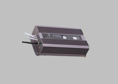 China Constant Voltage sliver Waterproof LED Power Supply , 200W ip67 led driver 12V for sale