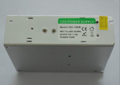 China 10A 12V Constant Voltage LED Power Supply 120W  IP20 For LED Strip 12V DC Transformer for sale