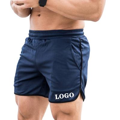 China Custom Logo Men's Sportswear Anti-Wrinkle Mesh Men's Anti-Wrinkle Shorts Gym Tunning Shorts Sportswear Custom Made for sale