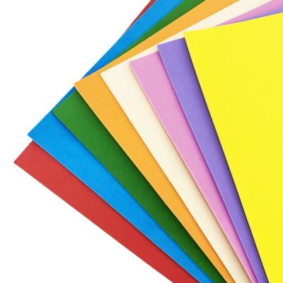 China DIY Craft Customized Rainbow Colors Glitter Eva Blade Foam Sheets for sale