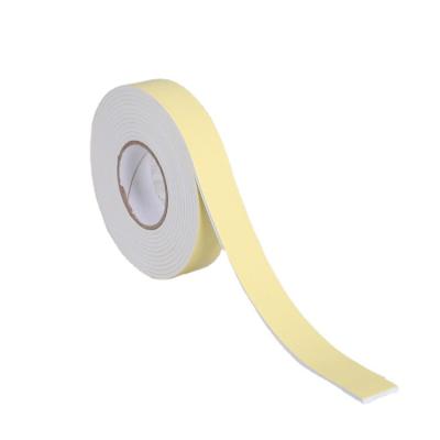 China 1.5mm Small Moq Foam Double Side Tape Small Round Eva Waterproof High Quality Foam Tape White Color for sale