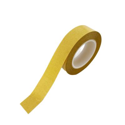 China Hot Melt Paper Double Sided Cloth Release Silicone Free Sample Manufacturing Adhesive Tape With Release Paper for sale