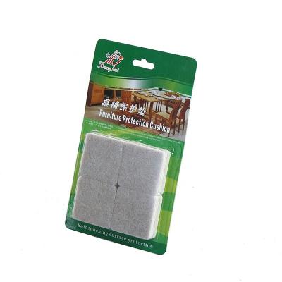 China Eco - Friendly Customized Self Adhesive Stick Felt Pad Furniture Leg Pads for sale