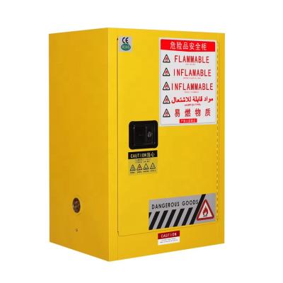 China 15 L yellow Fireproof storage and bag explosion-proof safety cabinets fireproof filing cabinets for sale