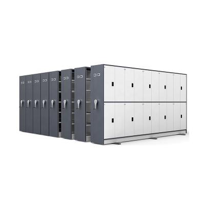 China factory directory Metal Office Library Storage Movable filing cabinet compactor/Steel mobile file shelves compactor for sale