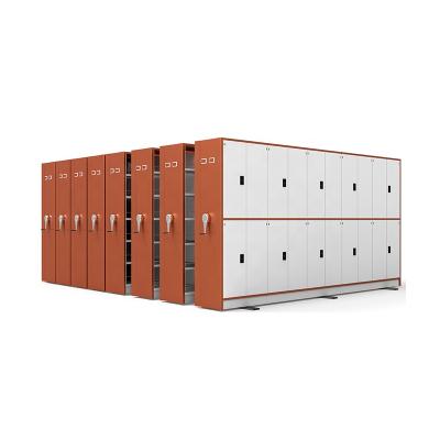 China factory directory Metal Office Library Storage Movable filing cabinet compactor/Steel mobile file shelves compactor for sale