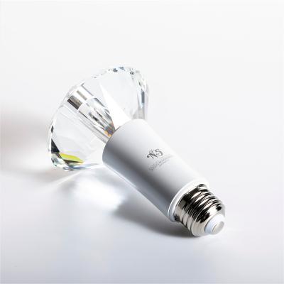 China EUROPEAN Crystal LED Candle Light Downlight Bulb Cold White Color 5W E26 E27 6000K Diamonds for sale