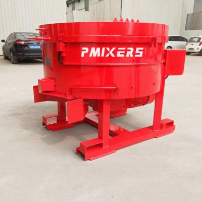 China Refractory Site Mortar Pan Mixer Electric Driven Pan Mixer for sale