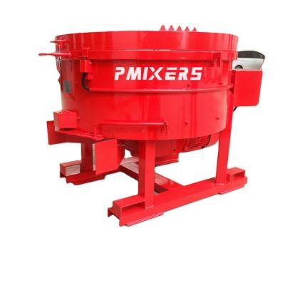 China Refractory Site Mixer Mobile Mortar Castable Pan Mixer for sale