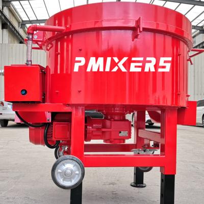 China Refractory Pan Concrete Mixers Cement Mortar Castable Materials for sale