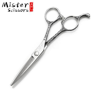 China Hair Cutting Scissors 440C Barber Hair Cutting Scissors High Quality Salon for sale