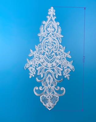 China WA3016 Sustainable Rope Embroidery Lace Applique for sale