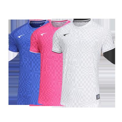 China Custom Made Sports Uniform Polyester Sports Shirts Anti-Wrinkle Anti-Wrinkle Football Cloth Embroidery Breathable T-shirt for sale