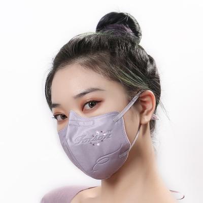 China Disposable Medical - Use KN95 FFP2 Face Mask Cotton Fashion Protective Respirator Rated Customized Logo And Design No for sale