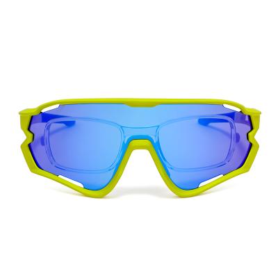 China Fashion sports sunglasses shape ciclismo polarizadas dents sunglasses HUBO gafas oculos de ciclismo sports deportivos con lunas intercambiables for sale