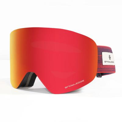 China SKI SKI Ready to Board Anti Glass Ski Goggles In Stock Magnetic Snow Mist Glasses Custom Made for sale