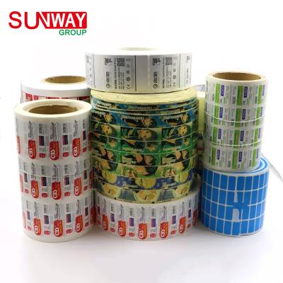 China Factory Wholesale High Quality Waterproof Shipping Printing Thermal Joint Packaging Labels Sticker Roll Paper Adhesive for sale