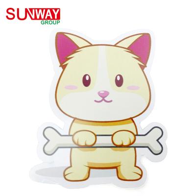 China Customized raincoat printed cute cartoon waterproof stickers hands account decoration label for packaging for sale