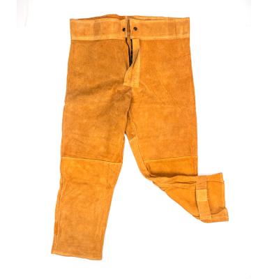 China High Quality China Anti-Heat Flame Retardant Pants Overalls Heat Resistant Scare Leather Fire Resist Clothing for sale