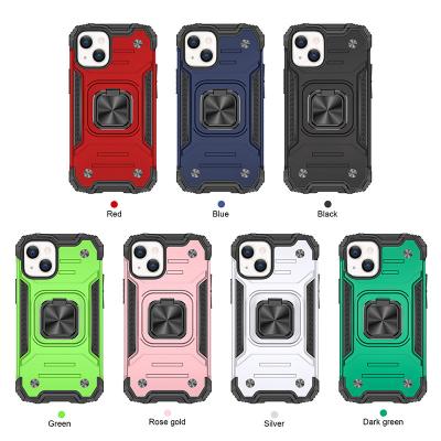 China Shockproof TPU PC Bracket Cell Phone Case For iPhone 12 Phone Case With Finger Ring Bracket, iPhone 13 Max Ring Bracket Phone Case For pro for sale