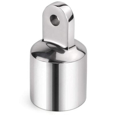 Cina 316 Stainless Steel AISI316 Stainless Steel Boat Bimini Top Cap With Grommet in vendita