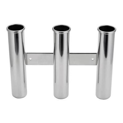 China High Quality 316 Stainless Steel Marine Rod Holder 316 Stainless Steel Fishing Clamp On Rod Holder For Boat for sale