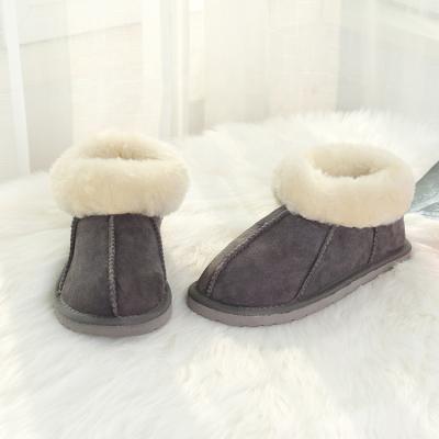 China Fashion Trend Classic Winter Classic Australia Sheepskin Fur Ankle Wool Warm Genuine Leather 100% Leather Snow Boots For Women for sale