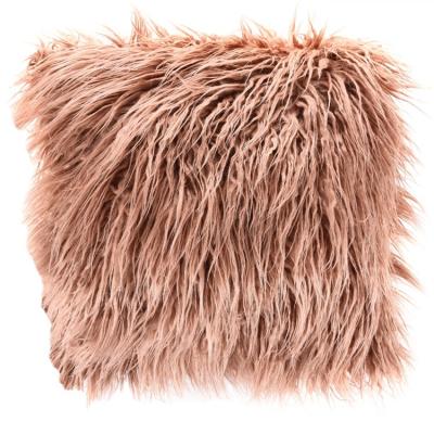 China Hot Selling Breathable In Japan Tibetan Cushion Case Faux Fur Designs Sit For Sofa Cushions for sale