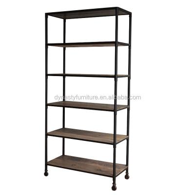 China Library American Simple Style Solid Wood Book Shelves For Living Room for sale