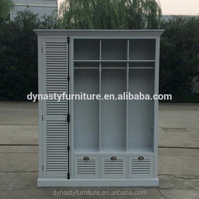 China Vintage Home Furniture Solid Wood Chifforobe for sale