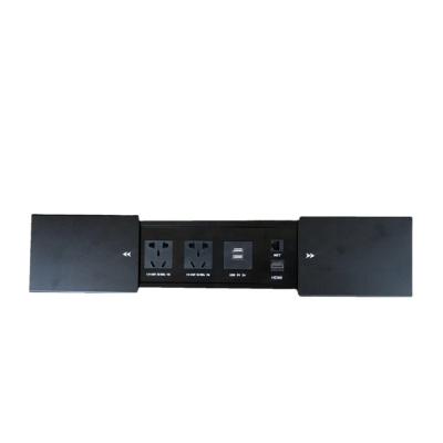 China ODM Office Desk HDMI Sliding Socket Standard Grounding 230V for sale