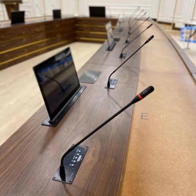 China ODM Table Mount Hidden Computer LCD Monitor Lift For Network Conference for sale