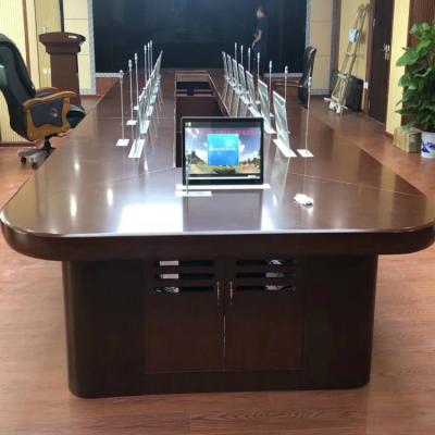 China Meeting Room Motorized Computer Monitor Lift Vertical Hidden LCD Customized for sale