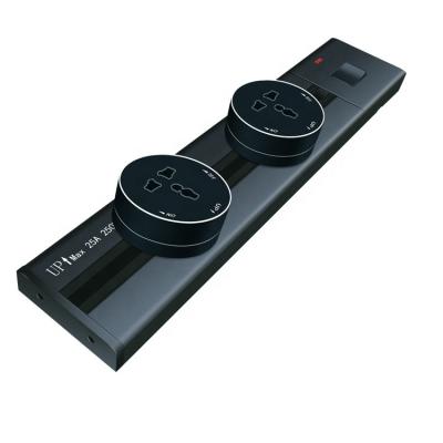 China General-Purpose 3 Phase 4 Wire Table Rail Electrical Power Track Socket with WiFi for sale