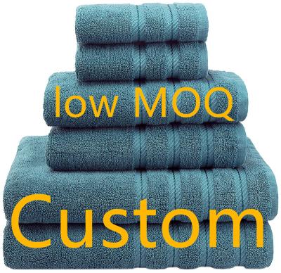 China Disposable manufacturers wholesale cheap price good quality 100% cotton face bath towel set for sale