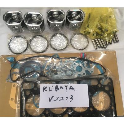 China For Kubota Milexuan V2203 engine rebuild kit for kubota d1005 engine parts liner, piston etc. for sale