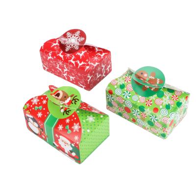 China Biodegradable Luxury Custom Logo Each Size Christmas Party Favors Gift Wrapping Paper Corrugated Paper Box for sale