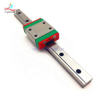 China Factory GCR15 MGN5 5mm steel material mini slide linear rail and MGN5C MGN5H carriage for XYZ table for sale