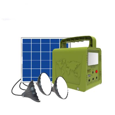 China Portable Mini Home Solar System 5W Solar System Small Solar Lighting System for sale