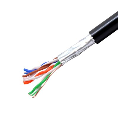 中国 Good quality 0.4 cc 0.5 cc outdoor ftp cat5 cat5e waterproof network cable from PC SIPU 販売のため