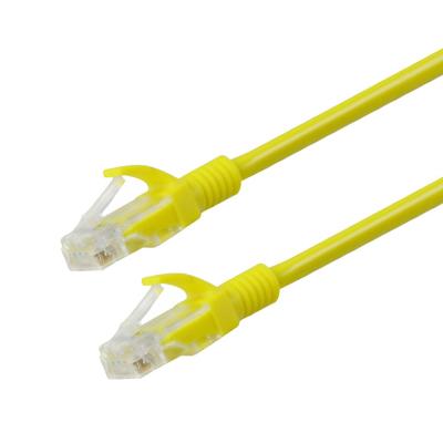 Cina Telecommunication SIPU IN STOCK Optional Color 3m 3 Plug Chip UTP Cat 5e Cat 5e Network Patch Cable in vendita