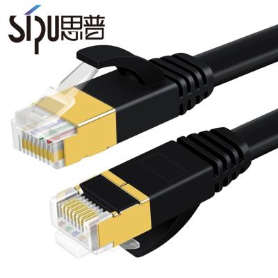 China High Quality Telecommunication SIPU CCC Rohs 1000ft UTP Flat Cat7 Ethernet Cable 0.5M 1M Cat 7 Patch Cord en venta