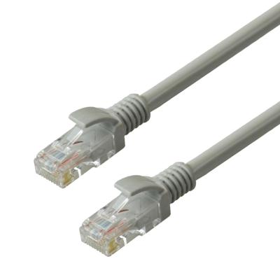 Cina High quality telecommunication networking cable UTP cat6 cat 6 6a patch cord 2m 3m 5m gray for PC in vendita